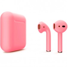 Apple AirPods 2 Color (без беспроводной зарядки чехла), матовый розовый цвет