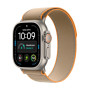 Apple Watch Ultra 4 (2026), GPS + Cellular, титановый корпус 49 мм естественного цвета, браслет Trail песочного цвета (M/L)