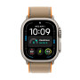 Apple Watch Ultra 4 (2026), GPS + Cellular, титановый корпус 49 мм естественного цвета, браслет Trail песочного цвета (M/L)